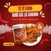 Khô gà lá chanh Tê Tê Food (200g) - Thịt Gà Tươi Ngon, đồ ăn vặt ngon giá rẻ.